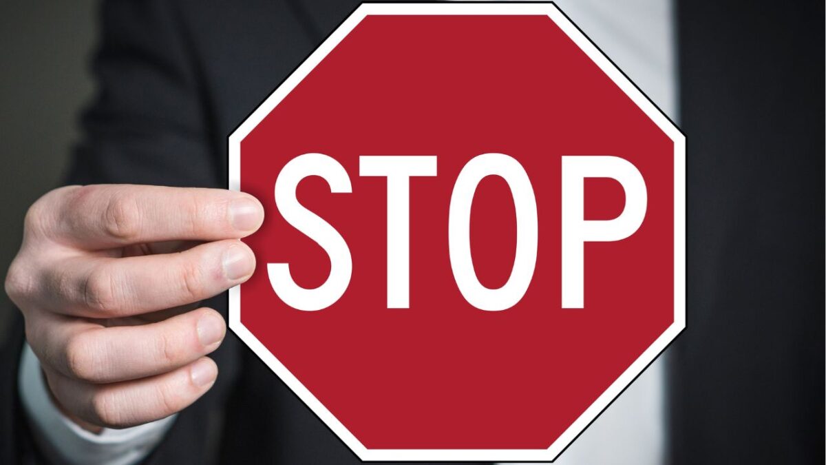 stop doing these things during deliverance