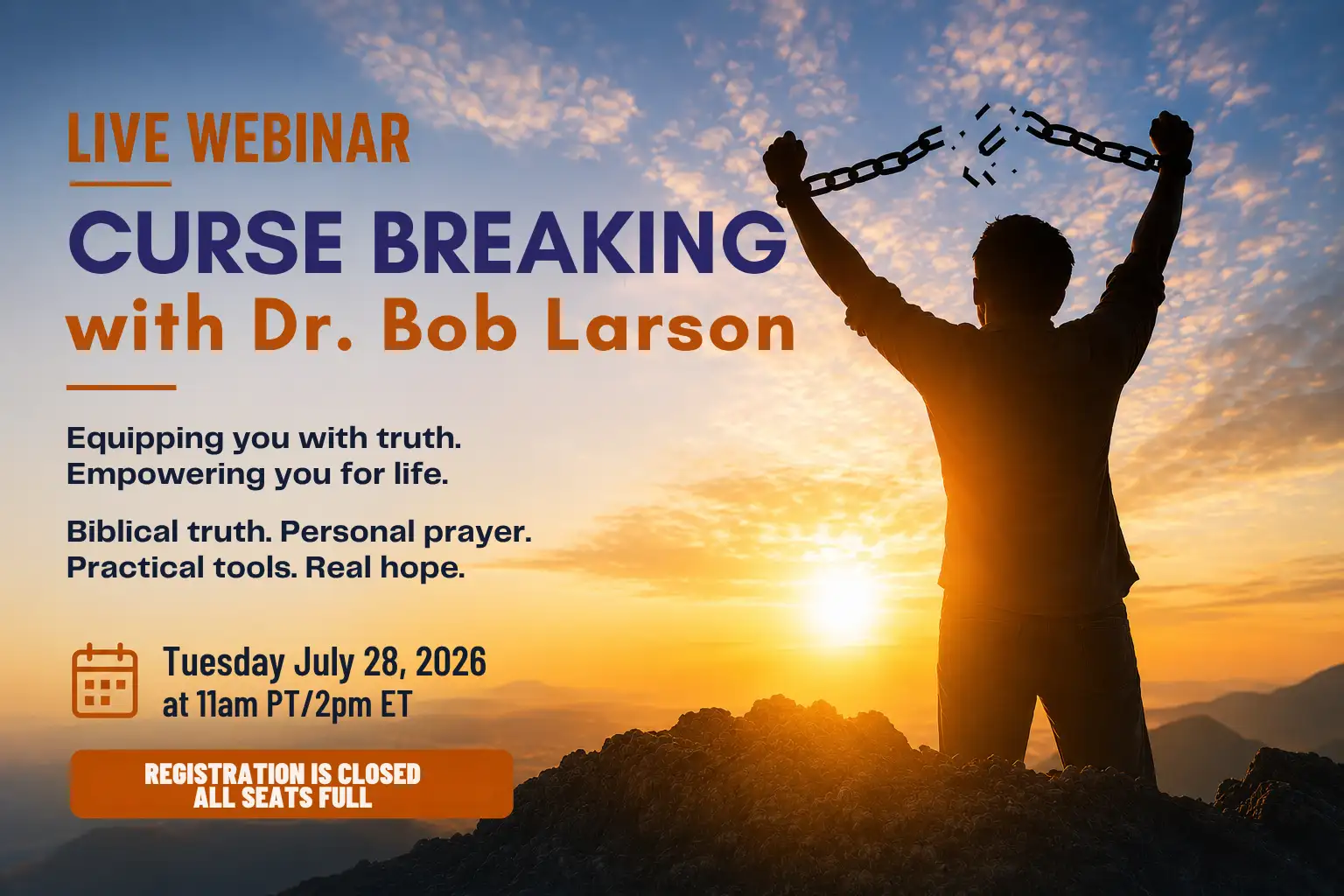 Curse Breaking with Bob Larson – Live 1-Hour Webinar